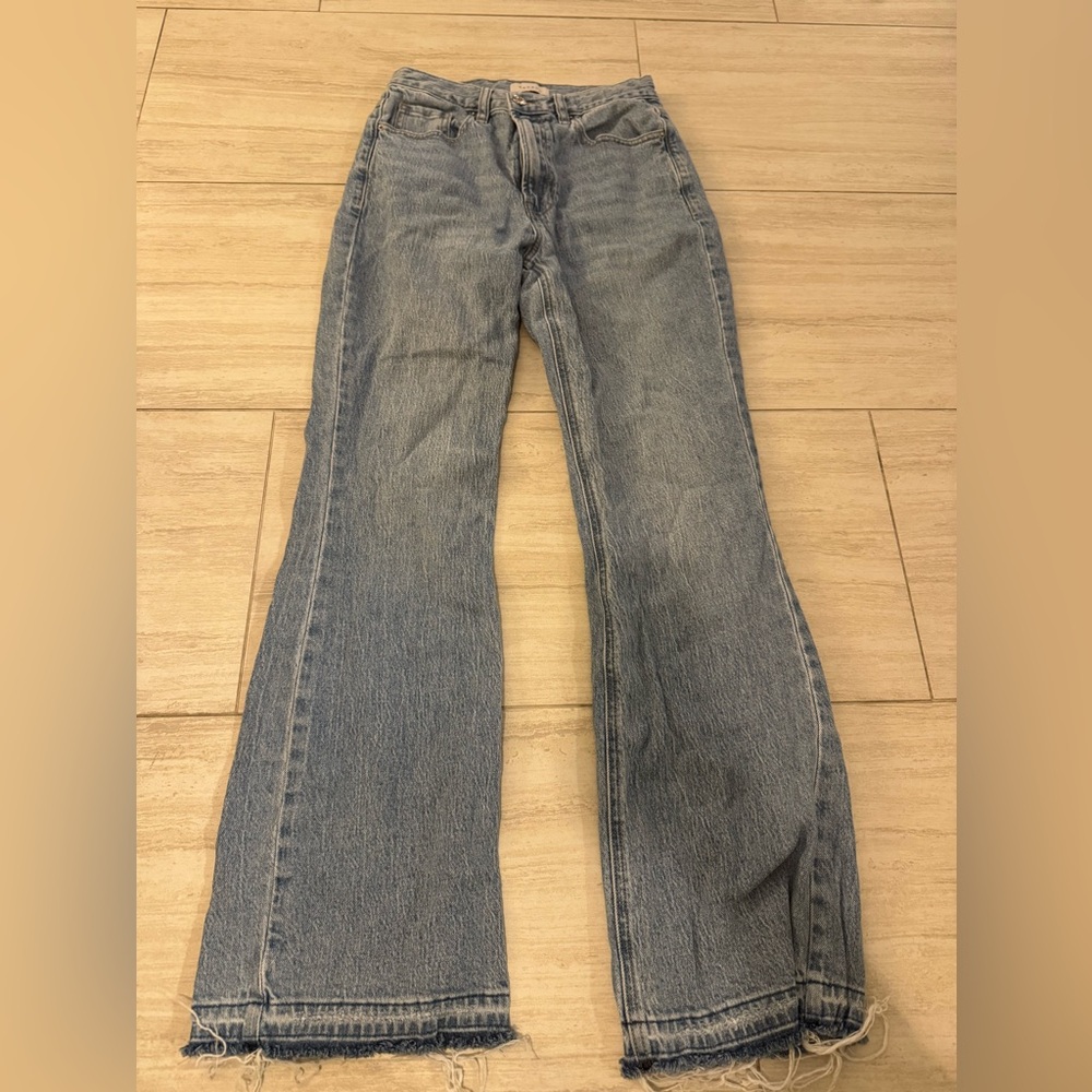 PacSun Light Blue Wide Leg Jeans Stretch bootcut 27